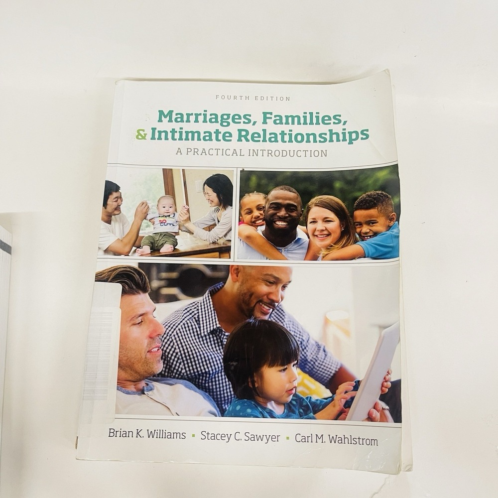 Marriages, Families, & Intimate Relationships 4th Ed Williams Pearson Paperback